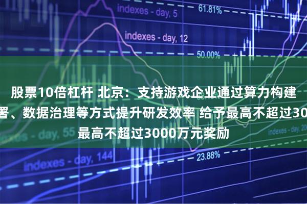 股票10倍杠杆 北京：支持游戏企业通过算力构建、大模型部署、数据治理等方式提升研发效率 给予最高不超过3000万元奖励